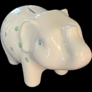 Tiffany & Co elephant piggy bank